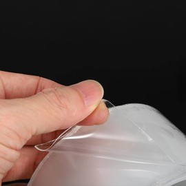WADY Protector de la Etiqueta engomada del umbral de la Puerta del Coche Cinta de Borde de Puerta automática anticolisión Transparente a Prueba de araña (5cm * 10m)