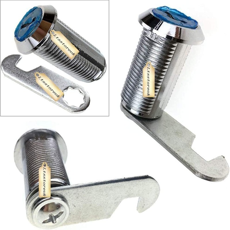 Lsgoodcare 5Pack Security Mailbox Lock Cabinet Drawer Cupboard Cam Lock