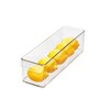 iDesign Stackable Fridge Storage Bin with Handle - Fridge and
