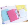 OHPHCALL Cute Expanding Folders Plastic File Folders for Office School