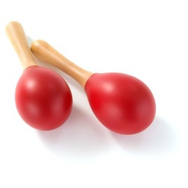 Percussion Plus Pair of Wooden Chiquitas - Red
