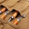 ieron Waxed Canvas Roll Bag - Hand Tool Organizer with