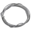 KHLESBY 20 Ft Braided Shielded Push-Back Cloth Metal Color Wire