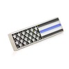 Thin Blue Line American Flag Bar Pin