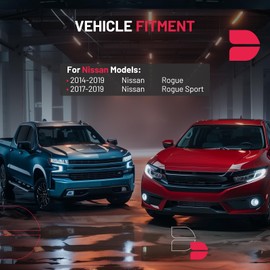 BDFHYK AC Heater Blower Motor Fan 700323 Compatible with 2014-2019 Nissan Rogue 2017-2019 Nissan Rogue Sport,HVAC Blower Motor Assembly Replacement for 27226-4BU0A 272264BU0A NI3126126