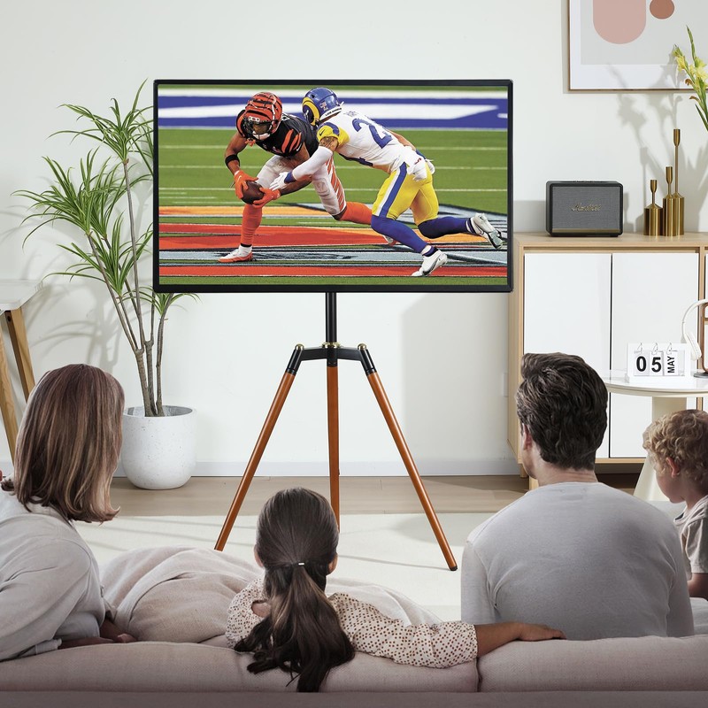 Fydeamer Universal Tripod Easel TV Stand for 32-65 inch LED