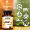 Resveratrol Nature's Nutrition 1800mg Cápsulas Antioxidante Vegano
