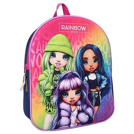 D Backpack Rainbow High Show Stopper - Jade Skyler Violet - Multicoloured - Size 32 x 26 x 11 cm, Multi-Colour, One Size, multicoloured