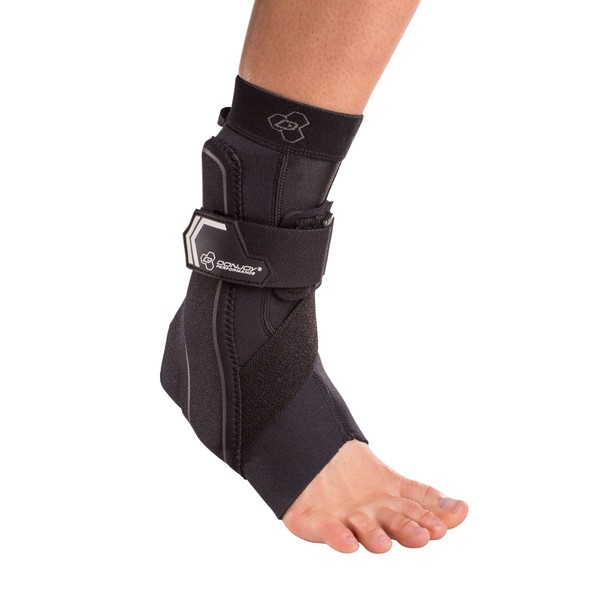 DonJoy Performance Bionic Ankle Support Brace: Right Foot, Black, Small