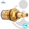 tecuro Tap Valve Top Ceramic Top Cartridge for Two-Handle Fittings