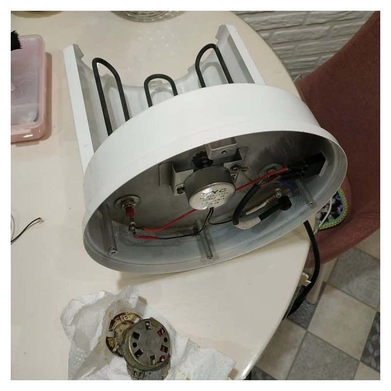 Fielect Synchronous Motor AC 12V 5-6RPM Turntable Motor CW/CCW Direction