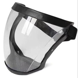 Isdy Face Shield, Face Guard, Face Cover, Sports, Windproof, Oil Smoke, Sand (Transparent, Black, Band Type)