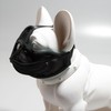 French Bulldog Muzzle for Flattened Dog Muzzle Adjustable Mesh Head
