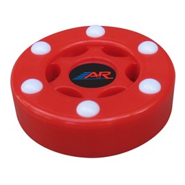 A&R Sports Inline Street Hockey Puck, Red