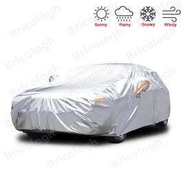 Unbranded Heavy Duty Outdoor Full Car Cover 100% Waterproof Protect Fit 15-16FT Auto Sedan