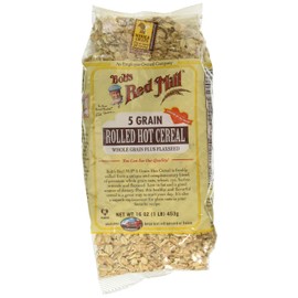 Bob's Red Mill 5 Grain Rolled Hot Cereal, 16-ounce
