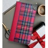 2025 Slim Week To View Tartan Material Slim Designer Diary