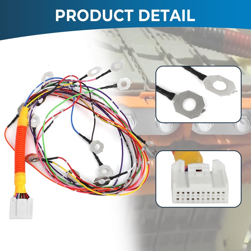 Hybrid Battery Stainless Bus Bars & Flange Nuts with Wire