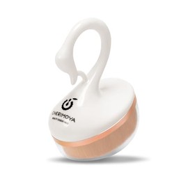 CHERIMOYA Brocha Quitapolvo Para Uñas Profesional Tapa Protectora-Blanco