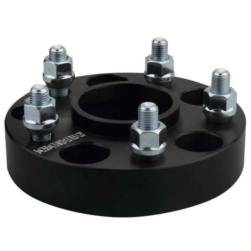 DCVAMOUS 4PC Black 5x4.75 Hubcentric Wheel Spacers 1.25 Inch with