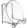 Bard's Wrought Iron Bowl or Deep Platter Stand, 9.375" H