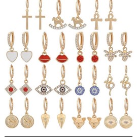 Boho 15 Earrings Wholesale Bulk Birthday Gifts Love Girls Teens Women