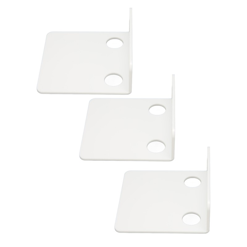 3 PCS Small Security Cameras Wall Shelf with 6 Cable