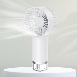 Orapink Portable Fan with Mist, Personal Mini USB Fans Rechargeable, Misting Handheld Fans for Travel, Outdoor, Office