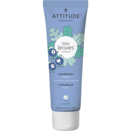 ATTITUDE Conditioner for Kids, Plant- and Mineral-Based Ingredients, Vegan and Cruelty-Free, Blueberry, 240 ml
