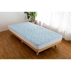 Quick-drying, Quick-Drying, Summer, Q-max Value, 0.3 or higher, Uses Teijin Mighty Top for Filling, Non-Skid Backing for No Troublesome Removal, Bacteria, Odor Resistant, Dust Mite Prevention, Bed Pad