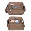 EGOGO Men's Canvas Messenger Bag Sling Shoulder Pack Daypack Cross