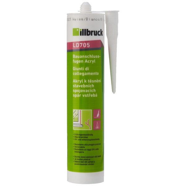 illbruck Building Joint Acrylic LD705 20 % 310ml White