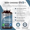 Magnesium Glycinate Supplement - 120 Vegan Capsules | 1875mg Per