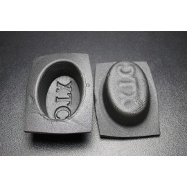 Install Bay 4 PCS SPEAKER BAFFLE ACOUSTIC FOAM 4" X 6" SHALLOW OVAL CAR AUDIO BASS IBBAF462