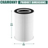 CHAMONNY P200S/G200S Filter Replcement, Compatible with G200S/G200 and P200S/P200 Pro