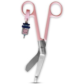bandage Scissors - Blunt Tip Scissors - Stainless Steel - Design - Distinctive Keyring