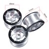 XUNJIAJIE Set of 4 2.2 Inch RC Wheel Rim Rings
