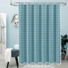 BTTN Extra Long Shower Curtain - 72x84 Inch Long Boho