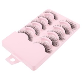 FRCOLOR 2sets Wispy Lash Extensions False Eyelashes for Women Handmade Comfortable to Wear Long and Thick Party Makeup 5pair*2