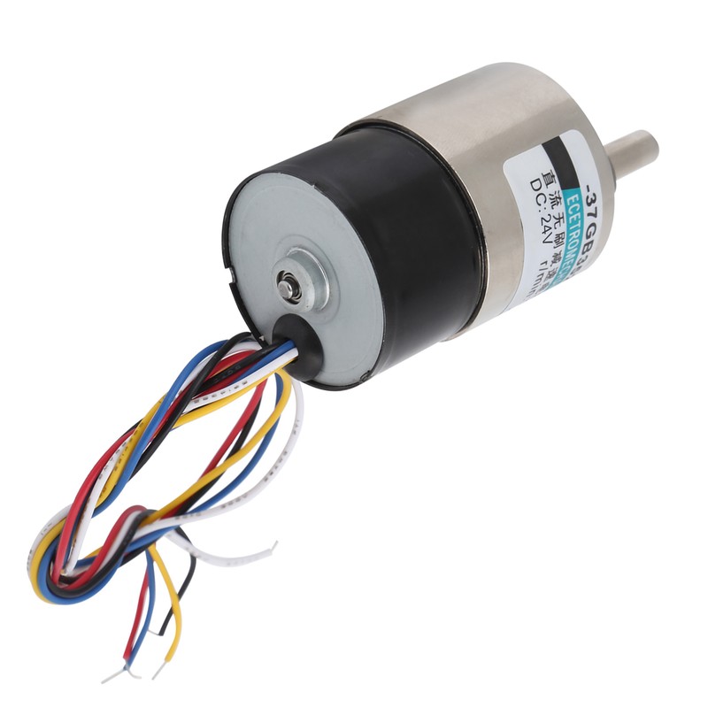 Brushless Motor with Bracket Speed Reduction CW/CCW DC24V for CNC