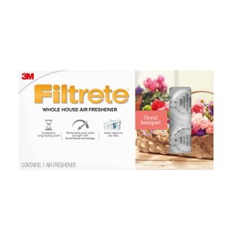 Filtrete Whole House Air Freshener for AC Furnace Air Filter, Floral Bouquet