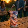 4th of July Patriotic Paper Lantern – Rechargeable Foldable LED