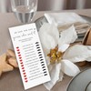 Tsunerrorami Bridal Shower Games, He Said She Said, 25Pcs 4x9inch