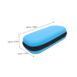 VICASKY Portable Insulated Cooler Bag for Injection Pens Dual Functionality Travel Case Cooling with Foil Stylish Blue Design for Home Go Medication Storage