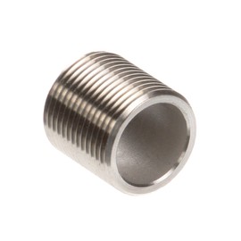 Stero Dishwasher A10-5779 Straight Nipple Stainless Steel, 3/4 X 1