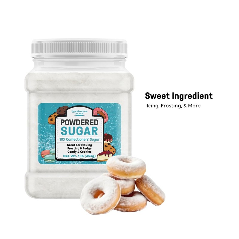 Unpretentious Powdered Sugar Confectioners Sugar, For Baking, Candy Making, Desserts
