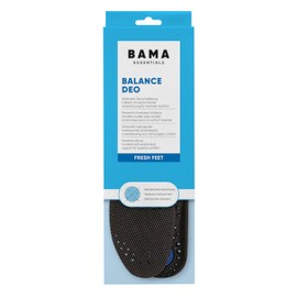 Bama Solette Deodorizzanti Balance - Suole per Scarpe Anatomiche e Imbottite Rivestimento con Silpure, Neutralizzanti Odori, Progettati per Fornire Supporto ai Piedi 1 Paio - 41 EUR