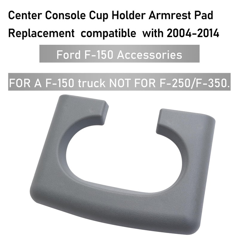 Jaronx Compatible with Ford F150 Cup Holder Pad Replacement 2004-2014,