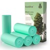 Small Compost Bags 1.3 Gallon Mini Trash Bags 125 Count,