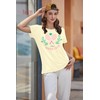 JINTING Tennis Shirts for Women - Tennis Club Heart Graphic